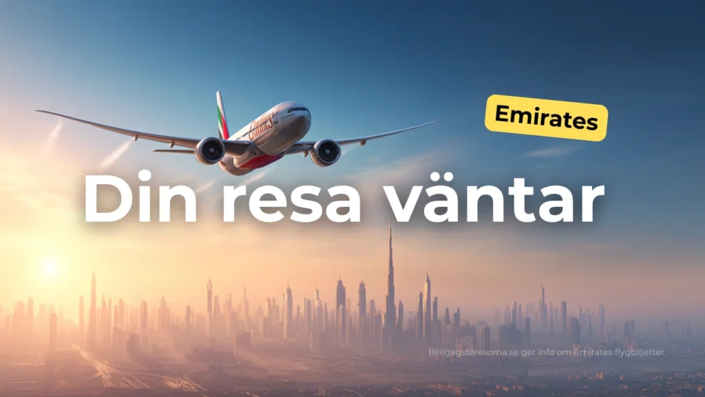Emirates flygbiljetter – drömlik 9:16 thumbnail som väcker reslust och lugn