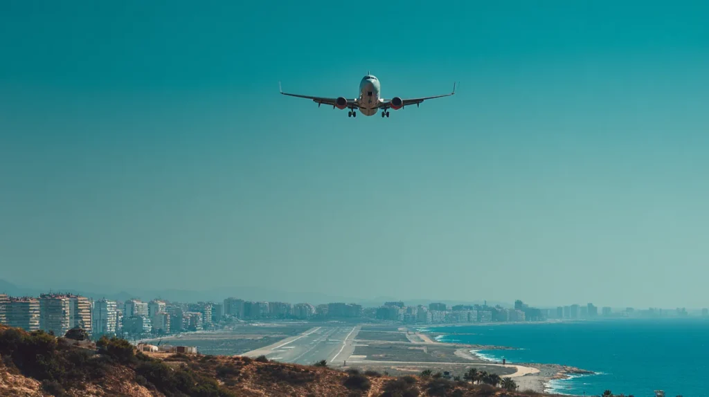 Flygplan landar i Alicante – resa utomlands billigt
