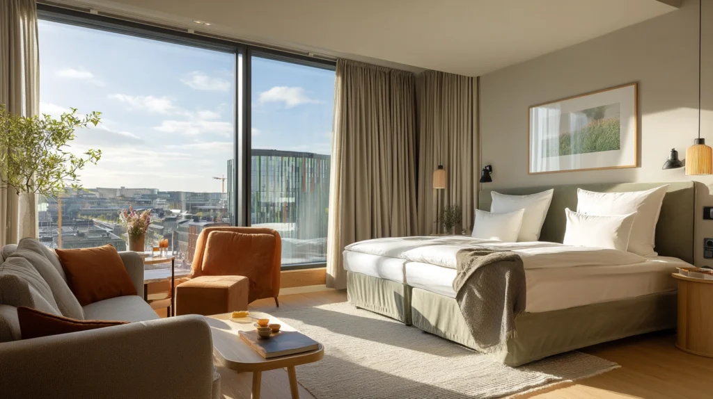 Centralt hotell i Stockholm med spa och moderna rum